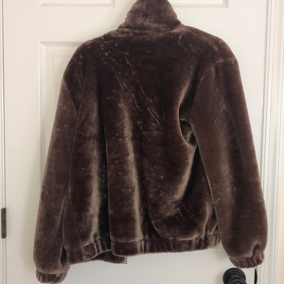 Soft Brown coat with pockets S - Picture 4 of 4